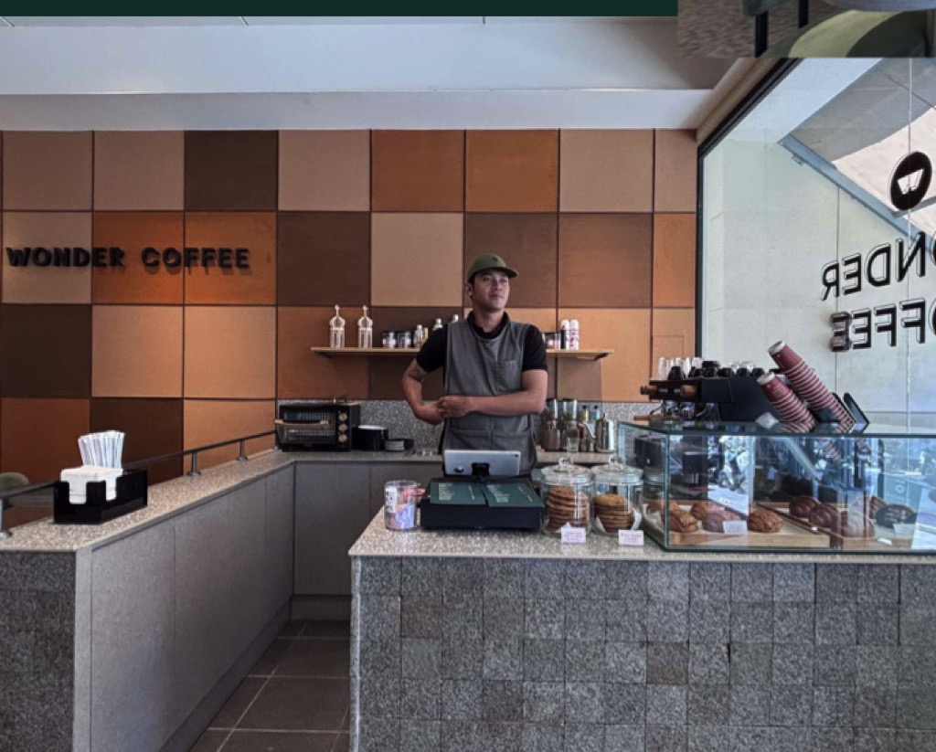 Wonder Coffee counter